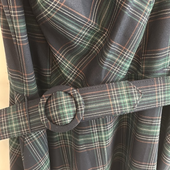 Vinco Camuto Plaid Dress Size 6 NWT - Picture 2 of 8